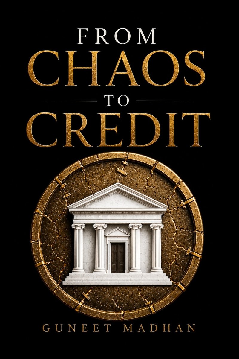 From Chaos to Credit book cover by Guneet Madhan
